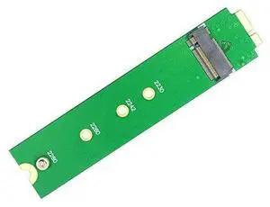 BUCIER M.2 NGFF SSD to A1369 A1370 Adapter for 2010 2011 MacBook Air HDD Replacement, Converter Card Support 2230 2242 2260 2280 Solid State Drive