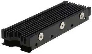 BUCIER M.2 2280 SSD heatsink, Double-Sided Heat Sink, with Thermal Silicone pad for PC / PS5 M.2 PCIE NVMe SSD or M.2 SATA SSD