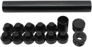 15Pcs 5/8-24 Aluminum Fuel Trap Solvent Filter for NAPA 4003 WIX 24003 Filters Black,Gray