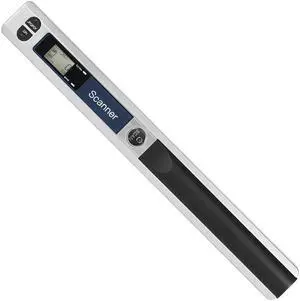 Portable Handheld Wand Wireless Scanner A4 Size 900DPI JPG/PDF Formate LCD Display with Protecting Bag for Business Document Reciepts Books Images Portable Handheld Wand Wireless Scanner A4 Size 900DPI JPG/PDF Formate LCD Display with Protecting Bag for Business Document Reciepts Books Images