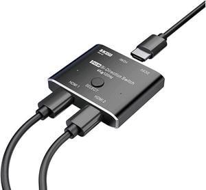 hdmi splitter 2 in 1 out