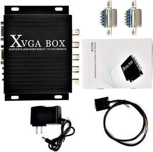 GBS-8219 XVGA Box CGA EGA RGB RGB RGBHV to VGA Industrial Converter Monitor Replacement Video Intelligent Converter for FHKD (GBS-8219)