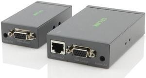 VGA UTP Extender 1x1 with Audio Support Max Resolution 1920x1200 Super Long Transmission Distance up to 300M Grey Model No.4021