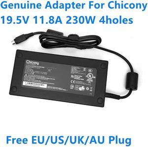 Chicony A12-230P1A 19.5V 11.8A 230W 4Holes Delta ADP-230EB T AC Adapter For MSI GT76 GT62VR Laptop Power Supply Charger