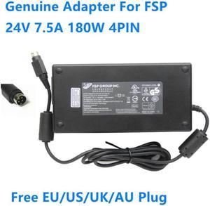 24V 7.5A 180W 4PIN FSP FSP180-AAAN1 FSP180-AAAN2 AC Switching Power Adapter For Laptop Power Supply Charger