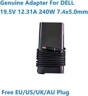 19.5V 12.31A 240W DA240PM200 LA240PM200 GaN AC Adapter For DELL Alienware M17 M18x 15 R2 R3 Portable Laptop Charger