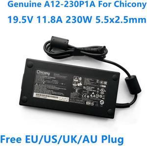 CHICONY A12-230P1A 19.5V 11.8A 230W 5.5x2.5mm A17-230P1A AC Adapter For MSI GS65 GS66 GS75 Stealth 9SF Laptop Charger