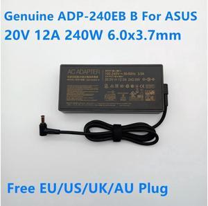 20V 12A 240W 6.0x3.7mm ADP-240EB B AC Power Supply Adapter For ASUS G733QS ROG 15 GX550LXS RTX2080 Laptop Power Charger