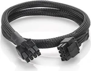CPU 8Pin to 8pin 4+4Pin Power supply Cable Braided Net Sleeved for C.orsair HX1200 HX1000 HX850 HX750 PLATINUM Fully Modular RM Series RM450 550 650 750 850 1000W (63cm)