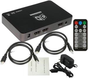 BUCIER  HDMI Converter/2D to 3D/Video Converter Left and Right Up and Down Format to 3D Suitable Projection Blu-Ray Film