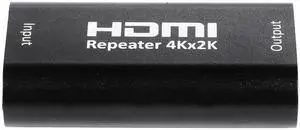 BUCIER HDMI 4K2K Repeater Signal Amplifer Booster Adapter Extender Up To 40 Meters Transmission Distance