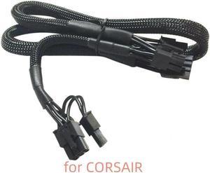 BUCIER New 8P TO DUAL 8PIN PCIE VGA POWER CABLE for  CX550M CX650M CX750M RM650X