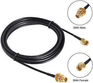 BUCIER WiFi Antenna Extension Cable with SMA Male to SMA Female Coax Connector 3m 10FT by