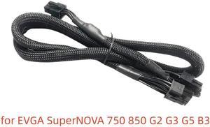 BUCIER 8PIN TO dual 8+6 PCIE VGA Power Cable for SuperNOVA 750 850 G2 G3 G5 B3