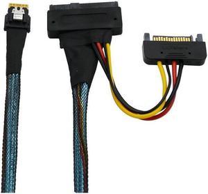 BUCIER SFF-8654 4i to SFF-8639 U.2 Cable-70cm