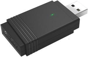 BUCIER 1200Mbps USB 3.0 Wireless WiFi Repeater Adapter Dongle Dual Band 5G/2.5G bluetooth 5.0 PC