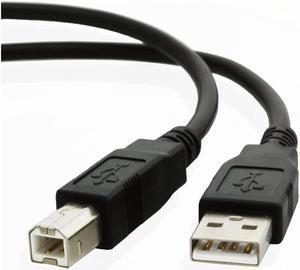 BUCIER 3 Pack 6 Ft Black A-Male to B-Male USB 2.0 High Speed Printer Cable for HP DeskJet 3755 All-in-One Printer