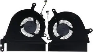 BUCIER New CPU+GPU Cooling Fan for HP Spectre X360 15-DF 15-DF0008CA 15-DF0010CA 15-DF0013DX 15-DF0023DX 15-DF0033DX 15-DF0043DX 15-DF0068NR 15-DF0069NR 15-DF0070NR 15T-DF000 L41482-001 L41483-001