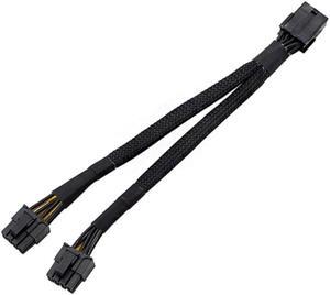 BUCIER GPU PCI-e 8Pin PCI for Female to Dual GPU 8(6+2) Pin Male Graphics Video Card GPU 8 Pin Splitter Power Extension