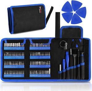 BUCIER 126 in 1 Precision Screwdriver Set with 111 Bits Magnetic Driver Kit Professional Electronics Repair Tool Kit for Repair Computer, PC, MacBook, Laptop, Tablet, iPhone, Xbox, Game Console