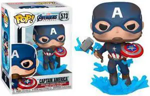 Funko Pop! Marvel: Avengers: Endgame - Captain America with Broken Shield