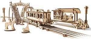UGEARS Model "Tram line". Series "Mechanical city"