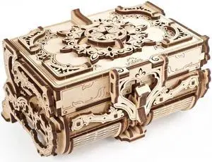 UGEARS Mechanical model "Antique jewelry box"