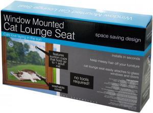 Cat Lounge Window Cling