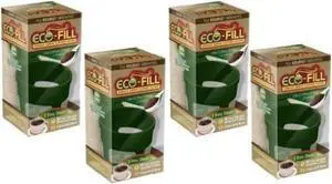 Perfect Pod Eco-Fill Refillable Capsule for K-cup Brewers - 4 Pack