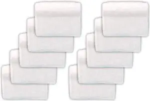 Baseboard Cleaning Replacement Pads (10) - Compatible with Baseboard Buddy