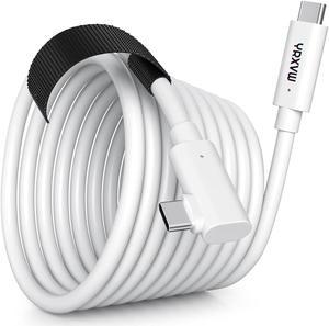 Link Cable 10FT Compatible with Meta/Oculus Quest 3, Quest 2/Pro, PICO 4 Accessories VR Headsets, Charging Cord and High Speed Data Wire, Charging Cable for Steam Gaming PC (10FT)