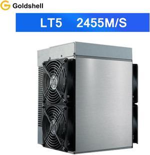 Goldshell LT5 PRO 2455MH/S LTC Scrypt algorithm mining Dogecoin+Litecoin(Without Power Supply)