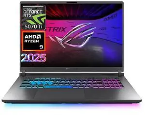 ASUS ROG Strix G16 16" Gaming Laptop  Ryzen 9 HX, 16GB RAM, 1TB SSD, RTX 5070 Ti, 165Hz, Eclipse Grey