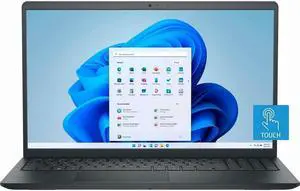 Dell  Inspiron 15 I3535 15.6" FHD Touchscreen Premium Laptop, AMD 6-Core Ryzen 5 7530U Upto 4.5GHz, 8GB RAM, 1TB PCIe SSD, AMD Radeon Graphics, Windows 11 Home, Black