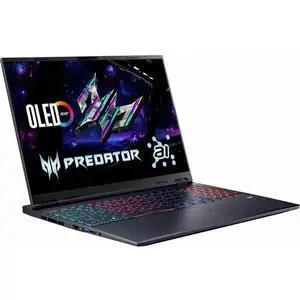 Acer - Predator Helios Neo 16S AI Gaming Laptop - 16" OLED 240Hz, 32GB DDR5 RAM, 1TB PCIe 4.0 SSD, Intel Core Ultra 9 - NVIDIA GeForce RTX 5070Ti 12GB GDDR7 VRAM, Windows 11 Home - Obsidian Black