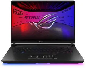 ASUS ROG Strix SCAR 16 (2025) Gaming Laptop, 16 ROG Nebula HDR 2.5K 240Hz Display, Intel Ultra 9 275HX Processor, 32GB RAM, 2TB SSD, NVIDIA RTX 5090, Windows 11 Pro - Black