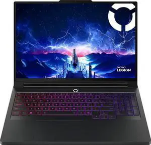 Lenovo Legion Pro 7i 16" WQXGA (2560x1600) OLED 240Hz Gaming Laptop, Intel Core Ultra 9 275HX (2.1GHz), 64GB DDR5 RAM, 2TB NVMe SSD, NVIDIA GeForce RTX 5090 24GB GDDR7, Windows 11 Pro - Eclipse Black