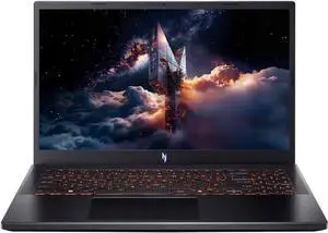 Acer Nitro V - 15.6 FHD IPS 165Hz Gaming Laptop, Intel Core i5-13420H, NVIDIA GeForce RTX 5050 8GB GDDR7, 16GB RAM - 512GB SSD, WIN 11 - Obsidian Black