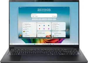 Acer Swift Go 16 AI (Copilot+ PC) Laptop 16 inch WUXGA (1920x1200) Touchscreen Display AMD Ryzen AI 9 465 Processor, 32GB RAM 1TB SSD, Backlit Keyboard, AMD Radeon 880M, Windows 11 Home - Black Acer Swift Go 16 AI (Copilot+ PC) Laptop 16 inch WUXGA (1920x1200) Touchscreen Display AMD Ryzen AI 9 465 Processor, 32GB RAM 1TB SSD, Backlit Keyboard, AMD Radeon 880M, Windows 11 Home - Black