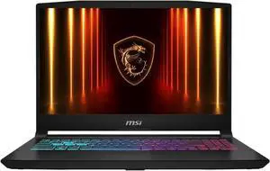 MSI Katana 15 Gaming Laptop - 15.6 inch FHD (1920x1080) 144Hz IPS Display, Intel Core i7-14650HX, 16GB DDR5 RAM - 512GB NVMe SSD, NVIDIA GeForce RTX 5050 with 8GB GDDR7, Windows 11 Home - Black MSI Katana 15 Gaming Laptop - 15.6 inch FHD (1920x1080) 144Hz IPS Display, Intel Core i7-14650HX, 16GB DDR5 RAM - 512GB NVMe SSD, NVIDIA GeForce RTX 5050 with 8GB GDDR7, Windows 11 Home - Black