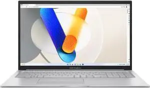 Asus Vivobook - 17.3 Inch FHD (1920x1080) Non-Touchscreen Laptop, Intel Core 5 120U Processor, 16GB RAM - 512GB SSD, Backlit Keyboard, Intel UHD Graphics, Windows 11 Home - Silver (F1704VAP-SS54) Asus Vivobook - 17.3 Inch FHD (1920x1080) Non-Touchscreen Laptop, Intel Core 5 120U Processor, 16GB RAM - 512GB SSD, Backlit Keyboard, Intel UHD Graphics, Windows 11 Home - Silver (F1704VAP-SS54)
