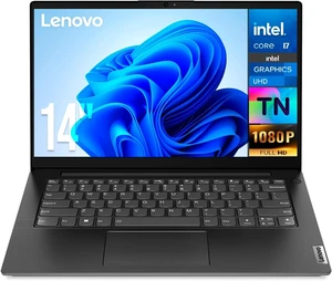 Lenovo V14 G4 IRL Laptop - 14 Inch FHD (1920x1080) Non-Touchscreen IPS Display, Intel Core i7-13620H, 16GB RAM - 512GB SSD, Intel UHD Graphics, Windows 11 Home - Black (83A000G8US) Lenovo V14 G4 IRL Laptop - 14 Inch FHD (1920x1080) Non-Touchscreen IPS Display, Intel Core i7-13620H, 16GB RAM - 512GB SSD, Intel UHD Graphics, Windows 11 Home - Black (83A000G8US)