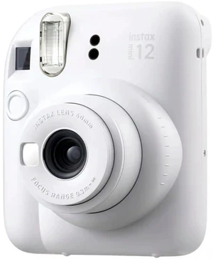 Fujifilm Instax Mini 12 Instant Camera - Clay White Fujifilm Instax Mini 12 Instant Camera - Clay White