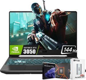 Asus 2025 New TUF A15 15.6'' FHD 144Hz Gaming Laptop, 8-Core AMD Ryzen 7-7435HS, Nvidia Geforce Rtx 3050 Graphics, 8GB DDR5 RAM, 0512GB SSD, , Backlit KB, Wi-Fi 6, Win11 Pro, W/portable SSD