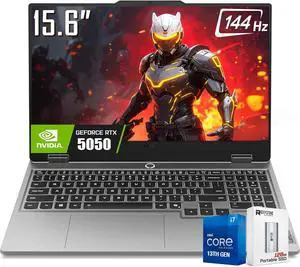 Lenovo LOQ 15 AI Gaming Laptop, NVIDIA GeForce RTX 5050 Graphics, 15.6" IPS LCD FHD144hz Display, Intel Core i7-13650HX(Beats Intel i9-12900), 24GB DDR5, 1TB SSD, Backlit KB, w/128GB PSD, Win11 Home