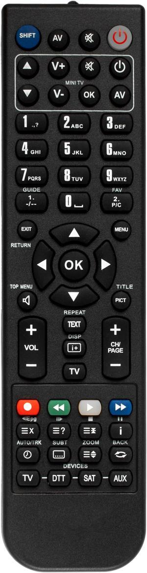 WHITE WESTINGHOUSE LD3240, LD3280, VR3215, VR2680DF remote
