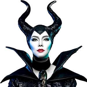 Maleficent Horns Evil Headwear Mask Cosplay Props Halloween Costumes Accessories Witch Horns Hats for Women Men and Teenage Girls