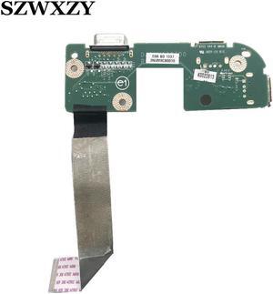 95% nuevo para Dell 17R N7010 doble puerto USB VGA placa de circuito con cable 05NCX3 5NCX3