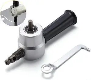 Nibbler chapa Metal corte mordisco de corte de Metal de doble cabeza de Nibbler vi herramientas de corte accesorio de taladro Corte libre herramienta