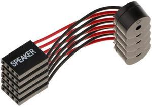 5Pcs Motherboard Speaker Buzzer PC Computer Motherboard Internal Beep Buzzer for Computer Repair